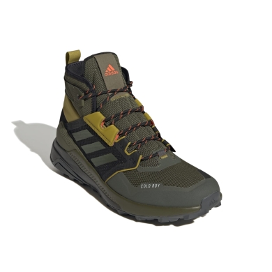 adidas Buty trekkingowe Terrex Trailmaker Mid Cold.RDY (wodoodporne) oliwkowe męskie